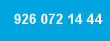 926 072 14 44